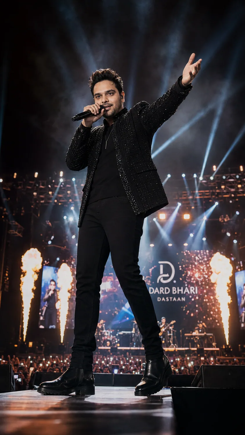 Arslan Imdad photographed for Dard Bhari Dastaan. Second encore, and nobody wanted to leave.