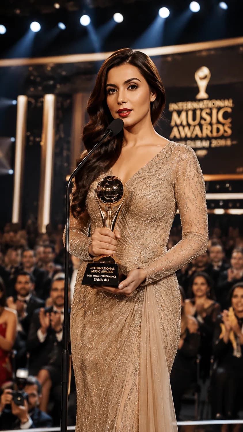 Meher Zaidi photographed for Dard Bhari Dastaan. An award nobody expected, least of all her.